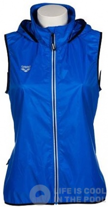 Damenveste Arena W Gilet Neon Blue/Black