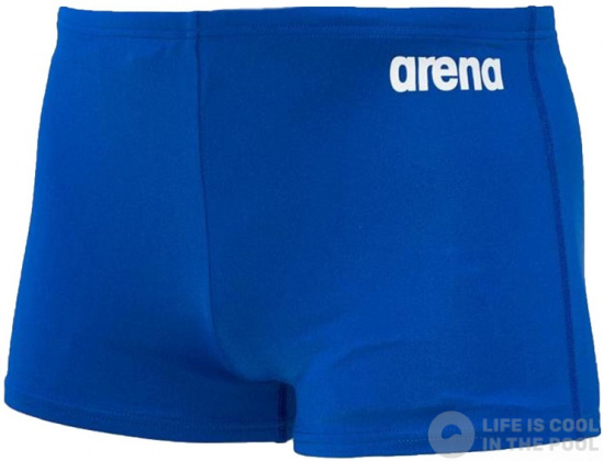 Badehose Jungen Arena Solid Short Junior Royal/White