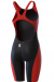 Wettkampf-Schwimmanzug Damen Mad Wave Revolution Openback Red