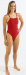 Damen-Badeanzug Finis Skinback Solid Red