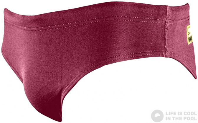 Badehose Jungen Finis Youth Brief Solid Cabernet