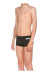 Badehose Jungen Arena Solid Short Junior Black/White