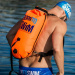 Schwimmboje BornToSwim Swimrun Backpack Buoy