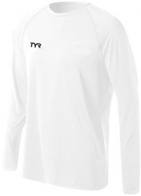 Langarmshirt Tyr Longsleeve T-Shirt White