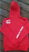 Kapuzensweatshirt BornToSwim Sweatshirt Hoodie Red