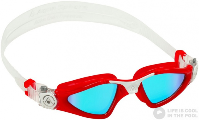 Schwimmbrille für Kinder Aqua Sphere Kayenne Small Titan Mirror