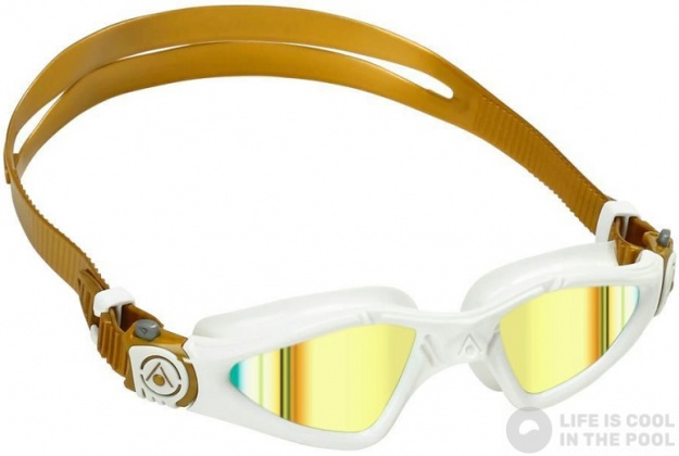 Schwimmbrille für Kinder Aqua Sphere Kayenne Small Titan Mirror