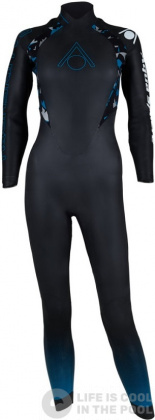 Neoprenanzug Damen Aqua Sphere Aquaskin Fullsuit V3 Women Black/Blue