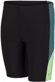 Badehose Jungen Speedo Dive Jammer Boy Black/Swell Green/Zest Green