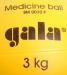 Medizinball aus Kunstoff 3 kg