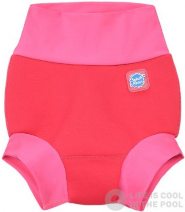 Schwimmanzug für Babys Splash About New Happy Nappy Pink Geranium