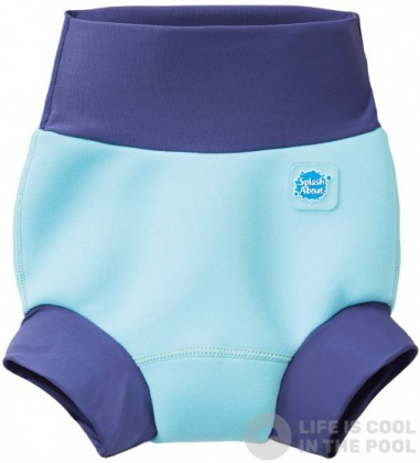 Schwimmanzug für Babys Splash About New Happy Nappy Blue Cobalt