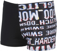 Badehose Jungen Arena Neon Glitch Short Junior Black/Multi Badehose Jungen Arena Neon Glitch Short Junior Black/Multi