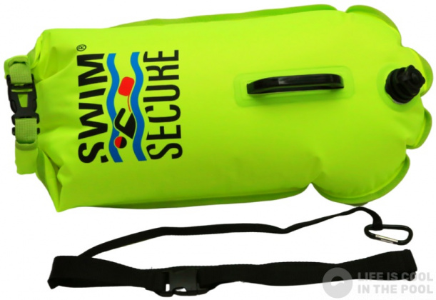 Schwimmboje Swim Secure Dry Bag Citrus