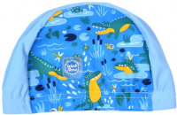 Schwimmkappe Kinder Splash About Swim Hat Crocodile Swamp