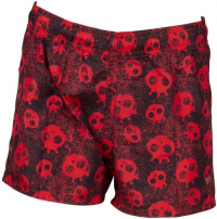 Schwimmshorts Mädchen Arena Allover Short Junior Hibiscus/Multi