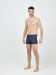 Aqua Sphere Essential Boxer Dark Grey/Coral