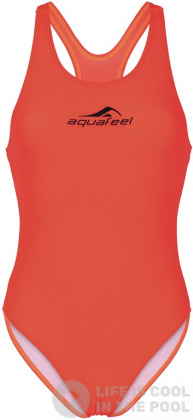Badeanzug Mädchen Aquafeel Aquafeelback Girls Orange