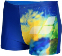 Arena Boys Swim Short Placement Royal/Multi