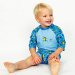 Schwimmanzug für Babys Splash About Happy Nappy Sunsuit Crocodile Swamp