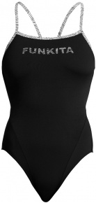 Funkita Black Current Single Strap One Piece