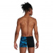 Speedo Allover V-Cut Aquashort Black/Pool