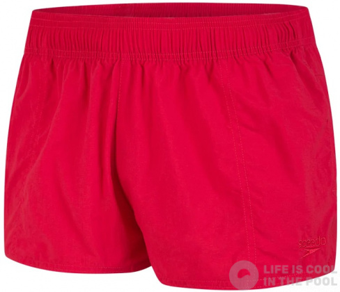 Damen-Badeanzug Speedo Swim Short Fed Red