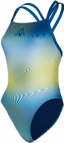 Damen-Badeanzug Aqua Sphere Essential Open Back Multicolor/Blue Damen-Badeanzug Aqua Sphere Essential Open Back Multicolor/Blue