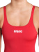 Damen Trainings Badeanzug Arena Solid Swim Pro red