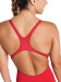 Damen Trainings Badeanzug Arena Solid Swim Pro red