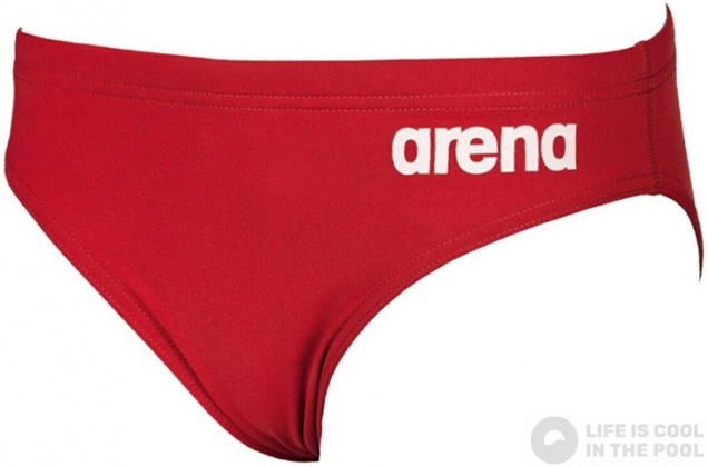 Badehose Jungen Arena Solid brief junior red