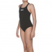 Trainingsbadeanzug Mädchen Arena Solid Swim Pro junior black