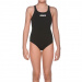 Trainingsbadeanzug Mädchen Arena Solid Swim Pro junior black