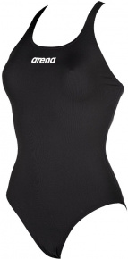 Damen Trainings Badeanzug Arena Solid Swim Pro black