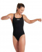 Damen Trainings Badeanzug Arena Solid Swim Pro black