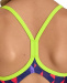 Badeanzug Mädchen Arena Girls Carnival Swimsuit Lightdrop Back Soft Green/Multi