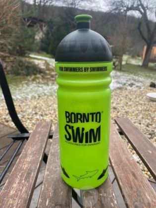 Trinkflasche BornToSwim Shark Water Bottle