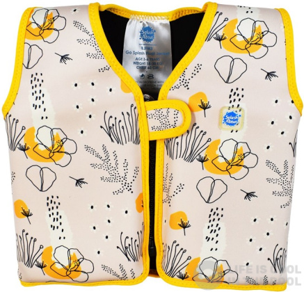 Schwimmveste Kinder Splash About Go Splash Float Jacket Flower Meadow