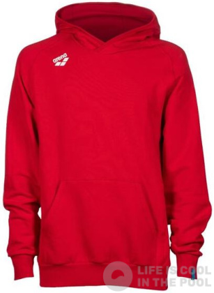 Kapuzensweatshirt Arena Team Unisex Hooded Sweat Panel Red