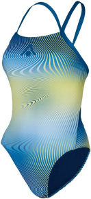 Damen-Badeanzug Aqua Sphere Essential Tie Back Multicolor