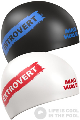Schwimmütze Mad Wave Introvert Reversible Swim Cap