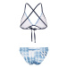 Damenbikini Aquafeel Ice Cubes Sun Bikini Blue/White