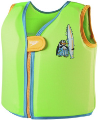 Schwimmveste Kinder Speedo Character Printed Float Vest Chima Azure Blue/Fluro Green Schwimmveste Kinder Speedo Character Printed Float Vest Chima Azure Blue/Fluro Green