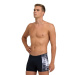 Arena Overlap Swim Short Black/White Multi