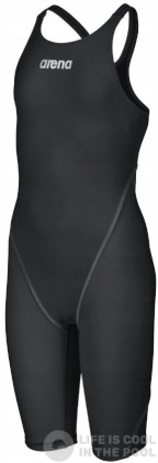 Wettkampf-Schwimmanzug Damen Arena Powerskin ST Next OB Black