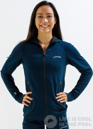 Damensweatshirt Finis Tech Jacket Womens Navy