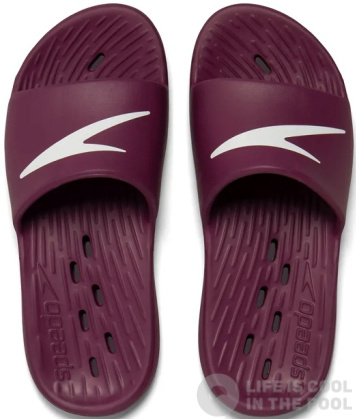 Damenpantoffeln Speedo Slide Female Berry Cool