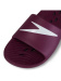 Damenpantoffeln Speedo Slide Female Berry Cool