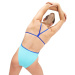 Damen-Badeanzug Speedo Solid Vback Fluo Arctic/True Cobalt