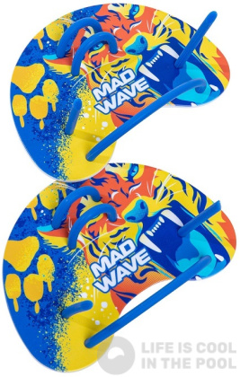 Schwimmpaddle Mad Wave Finger Paddles Fun